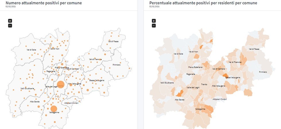 Coronavirus in Trentino, 3 casi a Terragnolo